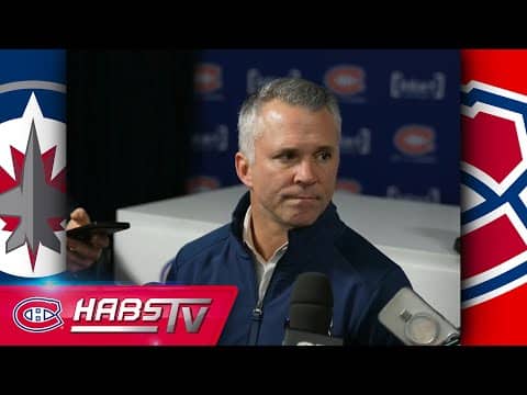 WPG@MTL: St-Louis' pregame media op | FULL PRESS CONFERENCE