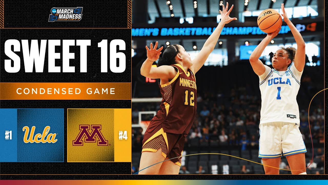 UCLA vs. Minnesota - Sweet 16 NCAA tournament extended highlights