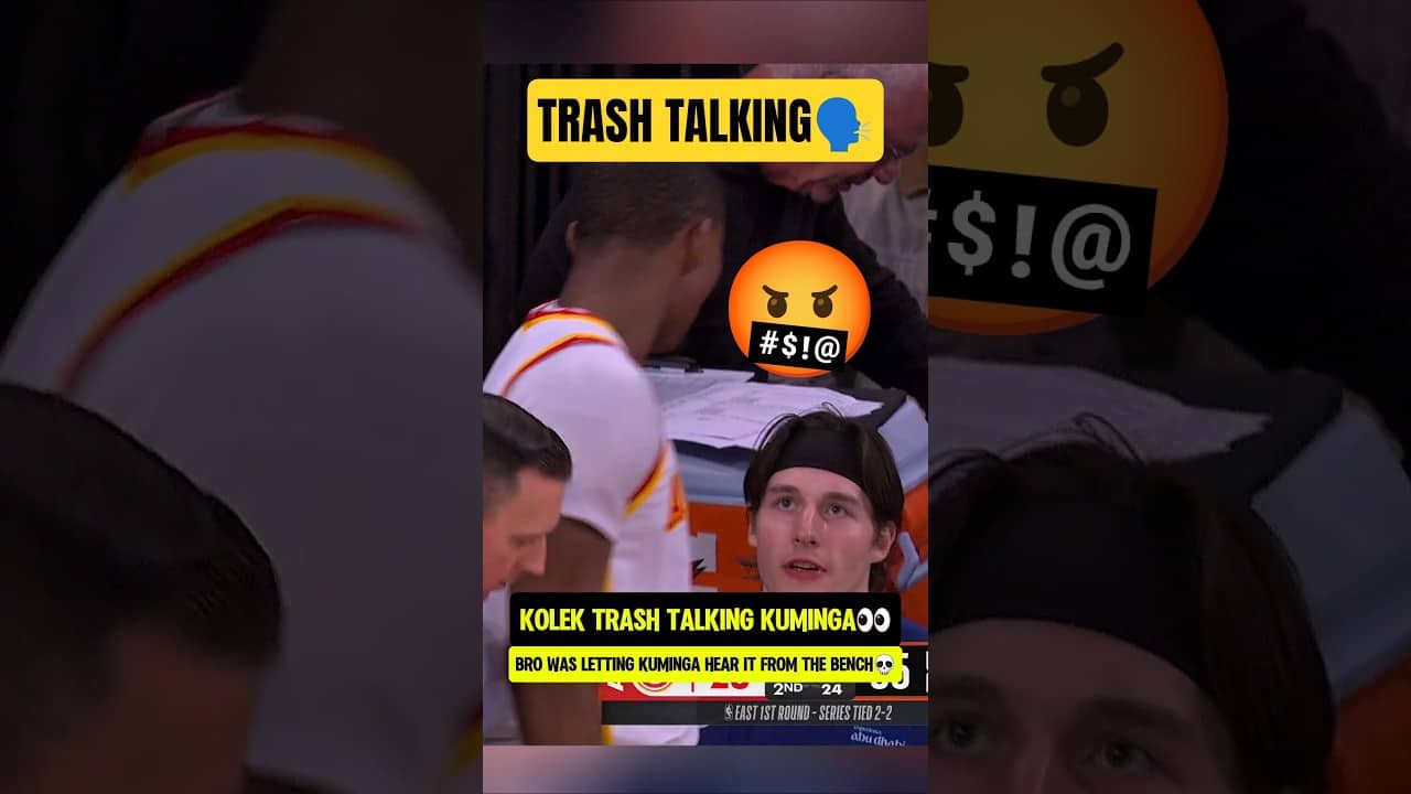 Tyler Kolek was TRASH TALKING Kuminga😮