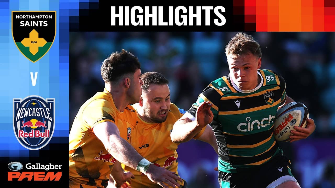 HIGHLIGHTS & REACTION: Northampton Saints v Newcastle Red Bulls | Gallagher PREM 25/26 | Round 11
