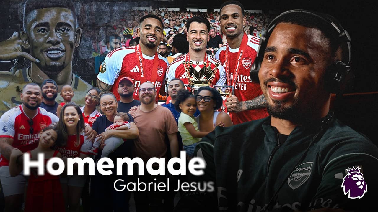 Gabriel Jesus's Emotional Journey from São Paulo's To Premier League Glory