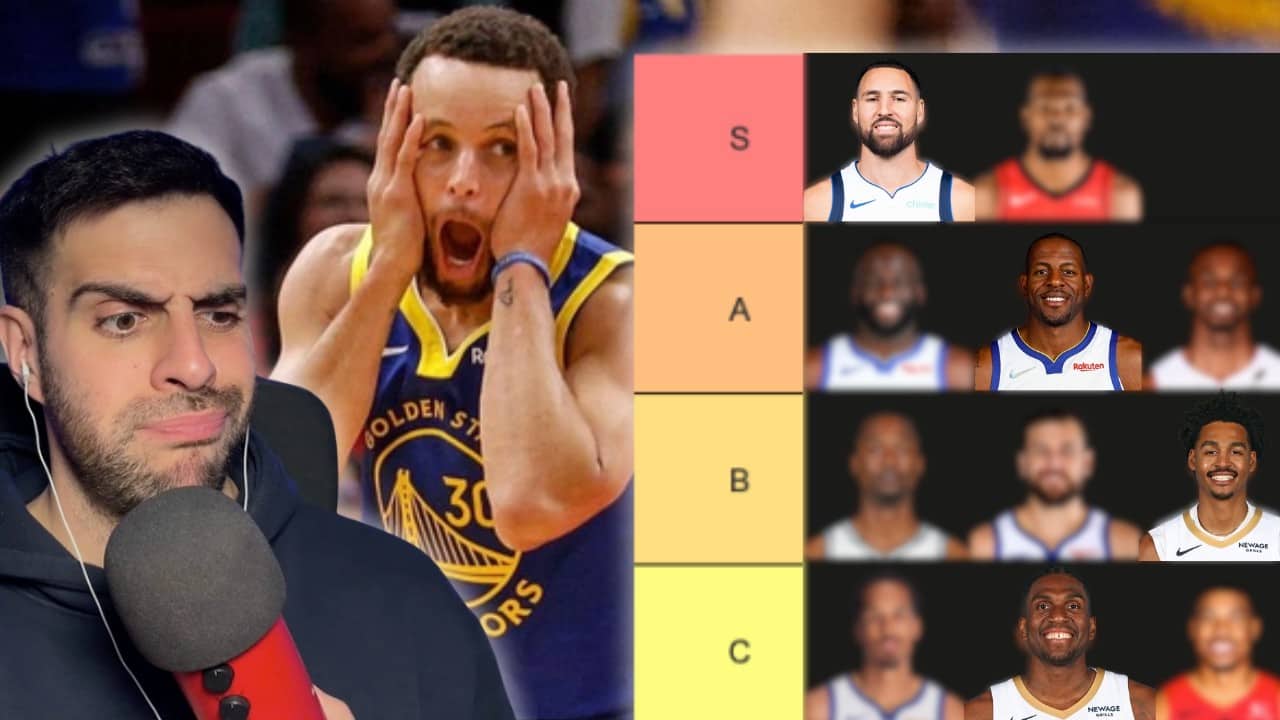 LA TIER LIST DEFINITIVA DE LOS COMPAÑEROS DE STEPHEN CURRY