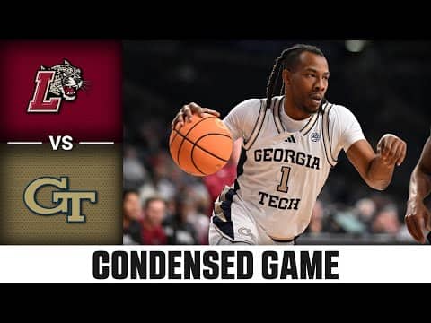 Lafayette vs. Georgia Tech Condensed Game | 2025-26 ACC Men's Basketball