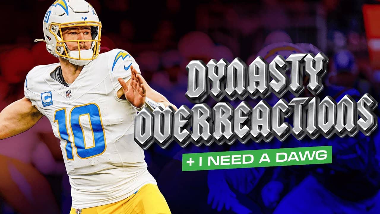Dynasty Overreactions + I Need a Dawg | Dynasty Fantasy Football 2025