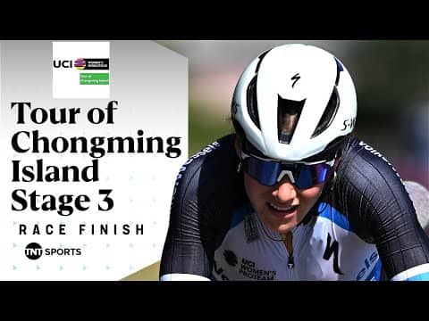 JOB DONE! 👏 | 2025 Women's Tour of Chongming Island Stage 3 Final KM's | TNT Sports Cycling