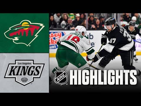 Wild vs. Kings | NHL Highlights | January 05, 2026