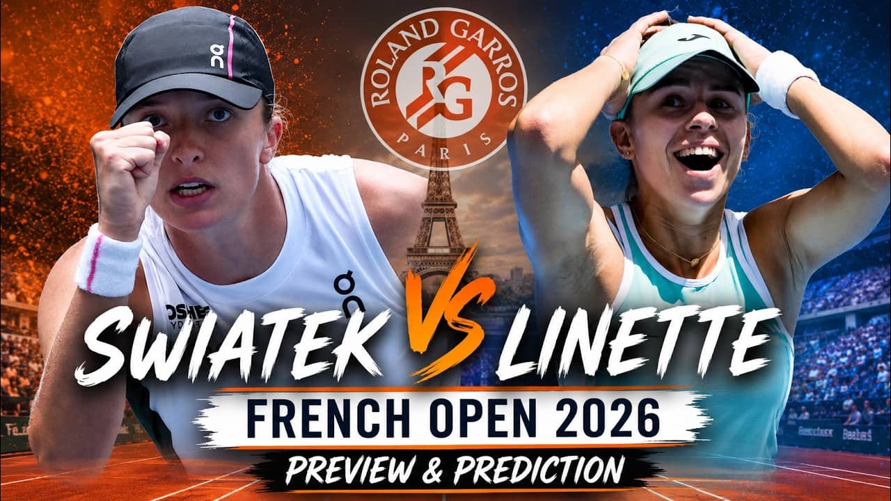 Iga Swiatek vs Magda Linette | French Open Round 3 | Roland Garros 2026 | Preview & Prediction