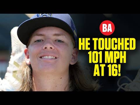 Striker Pence: 101 mph at 16 years old