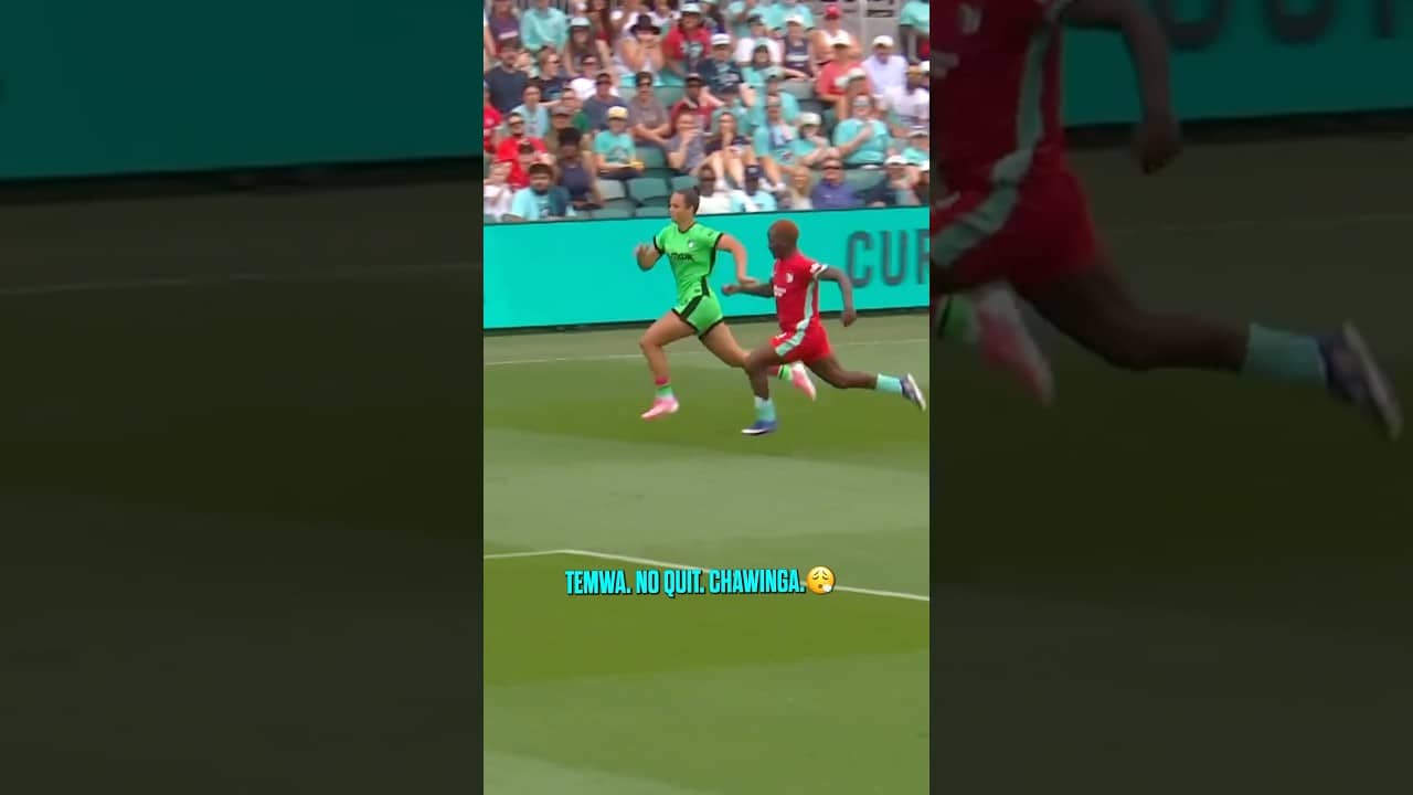 A race with Temwa Chawinga? You’re losing that battle 10/10💨 #nwsl #soccer #speed #fast #kansascity