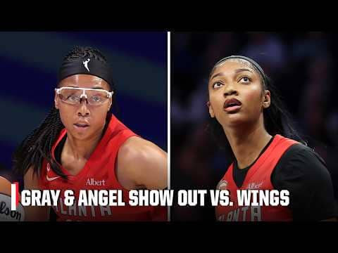 ALLISHA GRAY HAD THE HOT HAND 🔥 + AN ANGEL DOUBLE-DOUBLE 😤 Dream hold off Wings | WNBA on ESPN