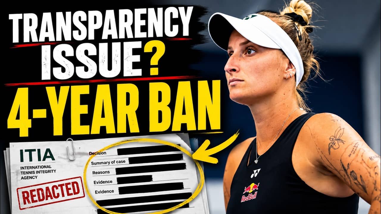 Questions remain as Marketa Vondrousova receives four-year ban for refusing a doping test