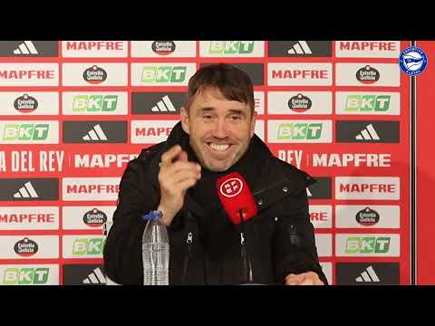 Chacho Coudet: "Me ha encantado la actitud del equipo" | Deportivo Alavés
