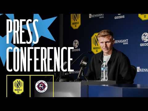 Sam Surridge | Press Conference vs New England Revolution