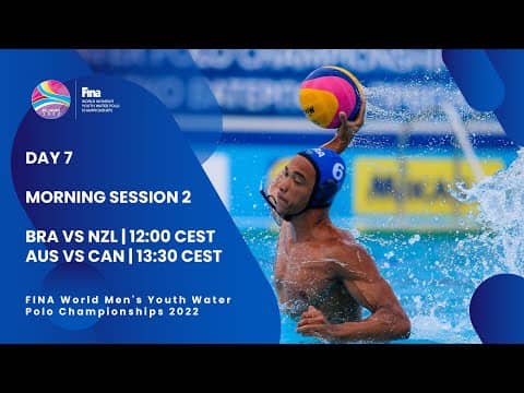 Day 7 CLASSIFICATION GAMES | Morning Session 2 | FINA World Men's Youth Water Polo Championships