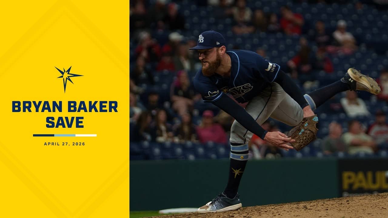 Bryan Baker Scoreless Ninth Inning