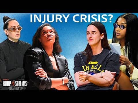 Clark, Reese, Stewie, Napheesa all OUT. Does the WNBA have an INJURY ISSUE? | WNBA Hoop Streams 🏀