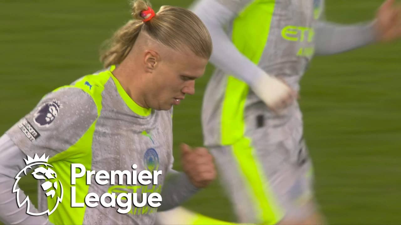 Erling Haaland equalizes for Man City against Bournemouth | Premier League | NBC Sports