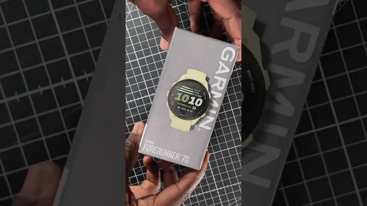 We're one of the first in the world to get our hands on the Garmin Forerunner 70 & 170 👀