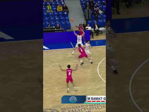 McGhee hits the most ridiculous shots you’ll ever see 😭🔥 #BasketballCL