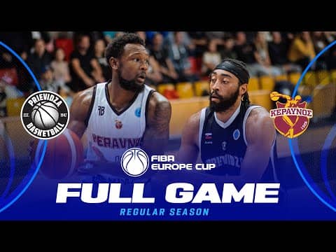 LIVE - BC Prievidza v Keravnos BC | FIBA Europe Cup 2025-26 | Regular Season
