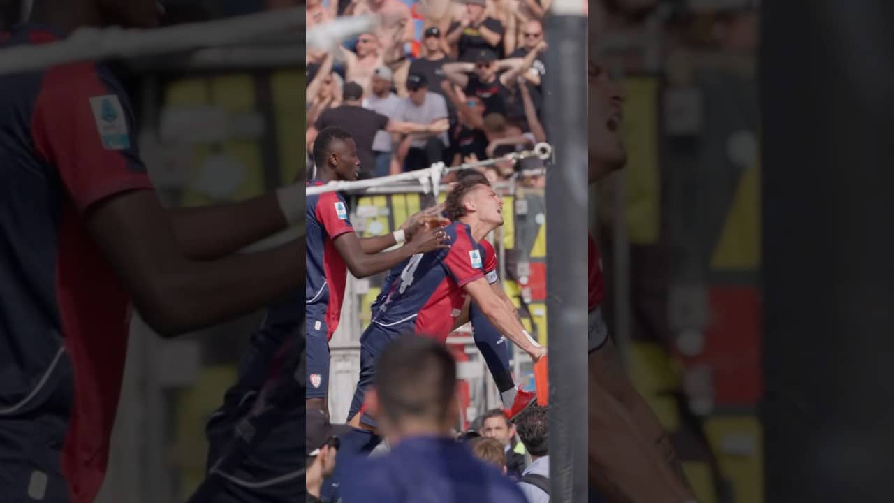 Sempre Sebastiano Esposito 🤩 #cagliari #cagliaricremonese #seriea #calcioitaliano