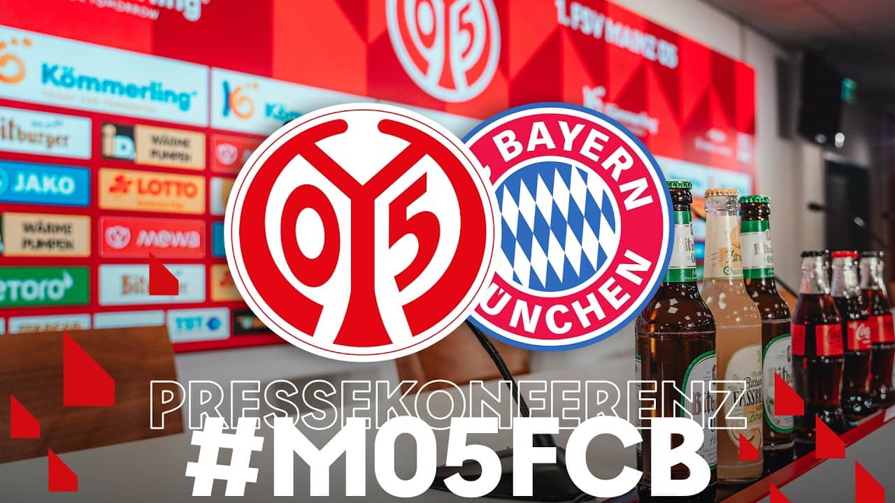 Die PK vor dem Spiel gegen Bayern München | #M05FCB | #05ertv | Saison 2025/26
