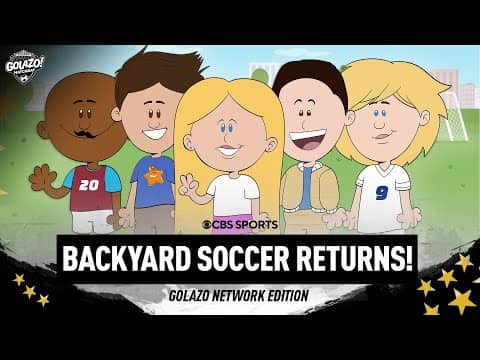 Backyard Soccer Meets The Golazo Network! | CBS Sports Golazo