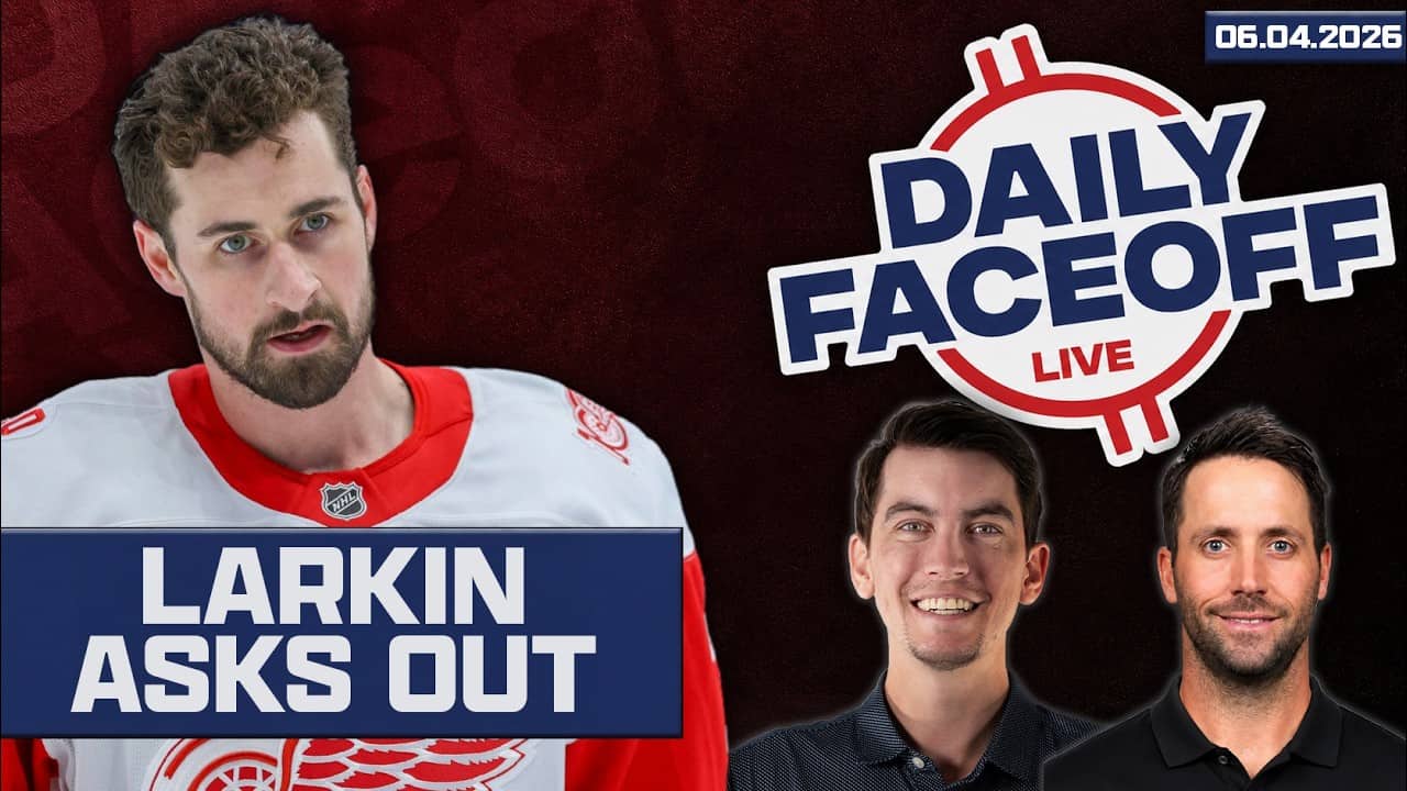 Larkin Demands Out of Detroit & Hurricanes Storm Back in Game 2 | Daily Faceoff Live
