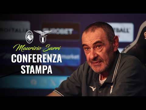 🗣️ Coppa Italia Frecciarossa | Atalanta-Lazio, la conferenza stampa di Sarri