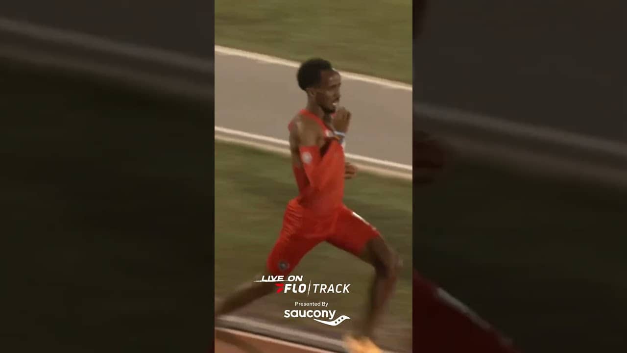 HABTOM SAMUEL BRINGS 5K COLLEGIATE RECORD DOWN🔥