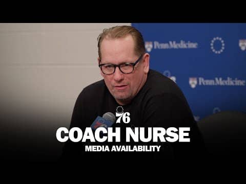 Philadelphia 76ers Postgame Media Availability 🎙️ | Coach Nurse | 11.11.25