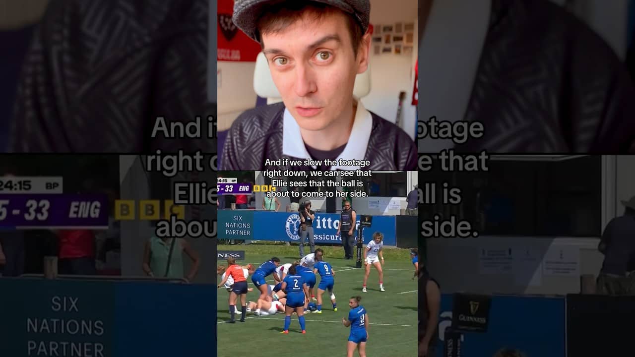 The Red Roses’ Biggest Weakness EXPOSED! 😲 #rugby #sixnations