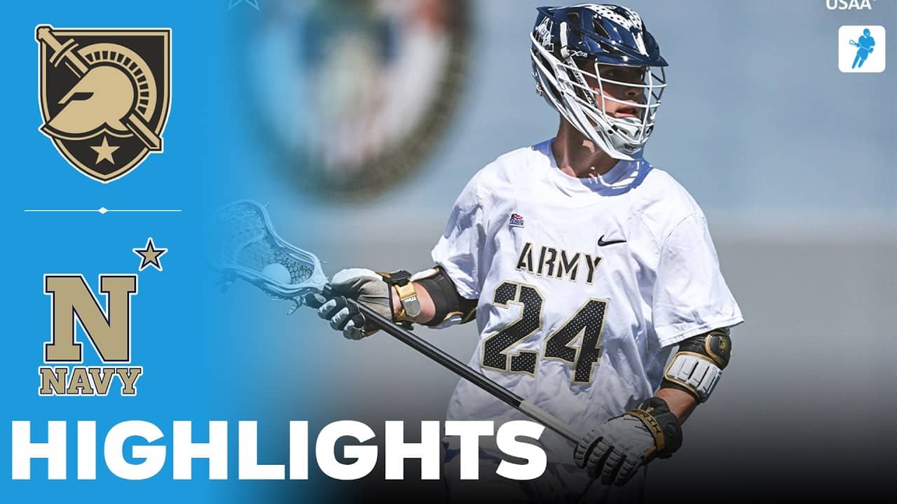 Army vs Navy | NCAA College Lacrosse | Highlights - April 11, 2026