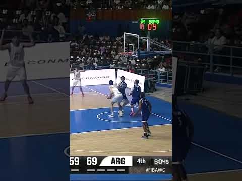 Francisco Caffaro went crazy in the #FIBAWC Qualifiers 🤯