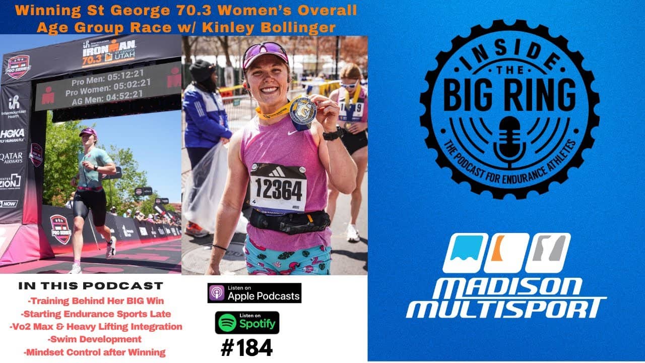 Podcast: St George 70.3 Overall Women's Champion Kinley Bollinger