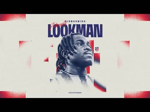 🎙️ ¡Bienvenido Lookman! | Presentación de Lookman como nuevo jugador del Atlético de Madrid