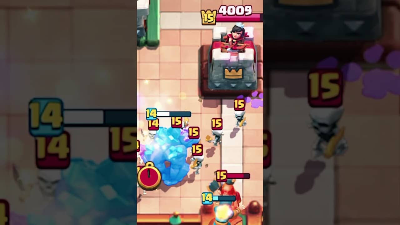 Adding "the wood that rolls" to our clash royale deck 🪵 #clashroyale #clashofclans #alexsarr #shorts