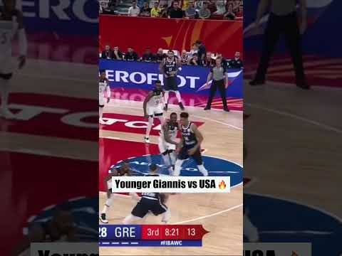 24-year-old Giannis had no fear vs. USA 😤🇬🇷