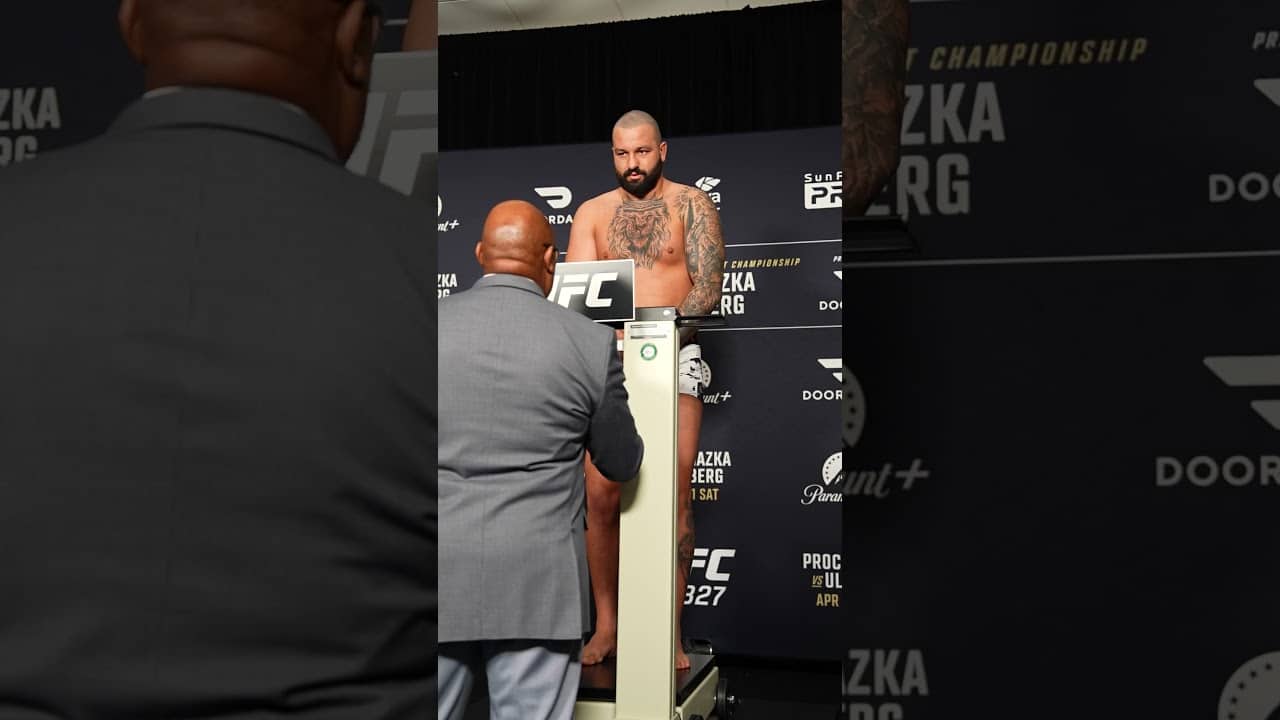 Josh Hokit has made weight #ufc327