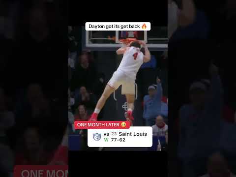 Dayton knocks off No. 23 Saint Louis 💪 (via tr2yyy/IG)