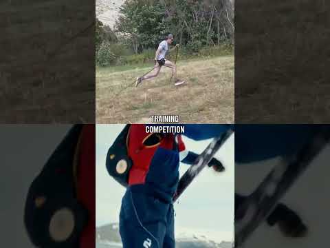 Ski mountaineering: the sport where you don’t just ski down, you sprint up. 🏔️😅