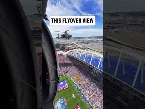 A true sight to behold yesterday in Seattle before the #USMNT game 🇺🇸
