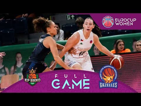 LIVE - KP Brno v BLMA | EuroCup Women 2025-26 | Regular Season