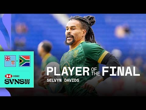 "We stuck to our guns" 💪 | Selvyn Davids | HSBC SVNS New York 2026 | Player of the Final
