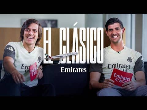 El Clásico Challenge | Courtois x Álvaro Carreras | Real Madrid