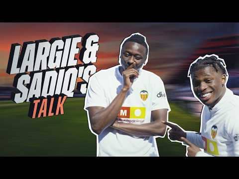 🫶 DESCUBRE LA HISTORIA DE AMISTAD QUE UNE A 🇧🇪 LARGIE Y A 🇳🇬 SADIQ | VALENCIA CF
