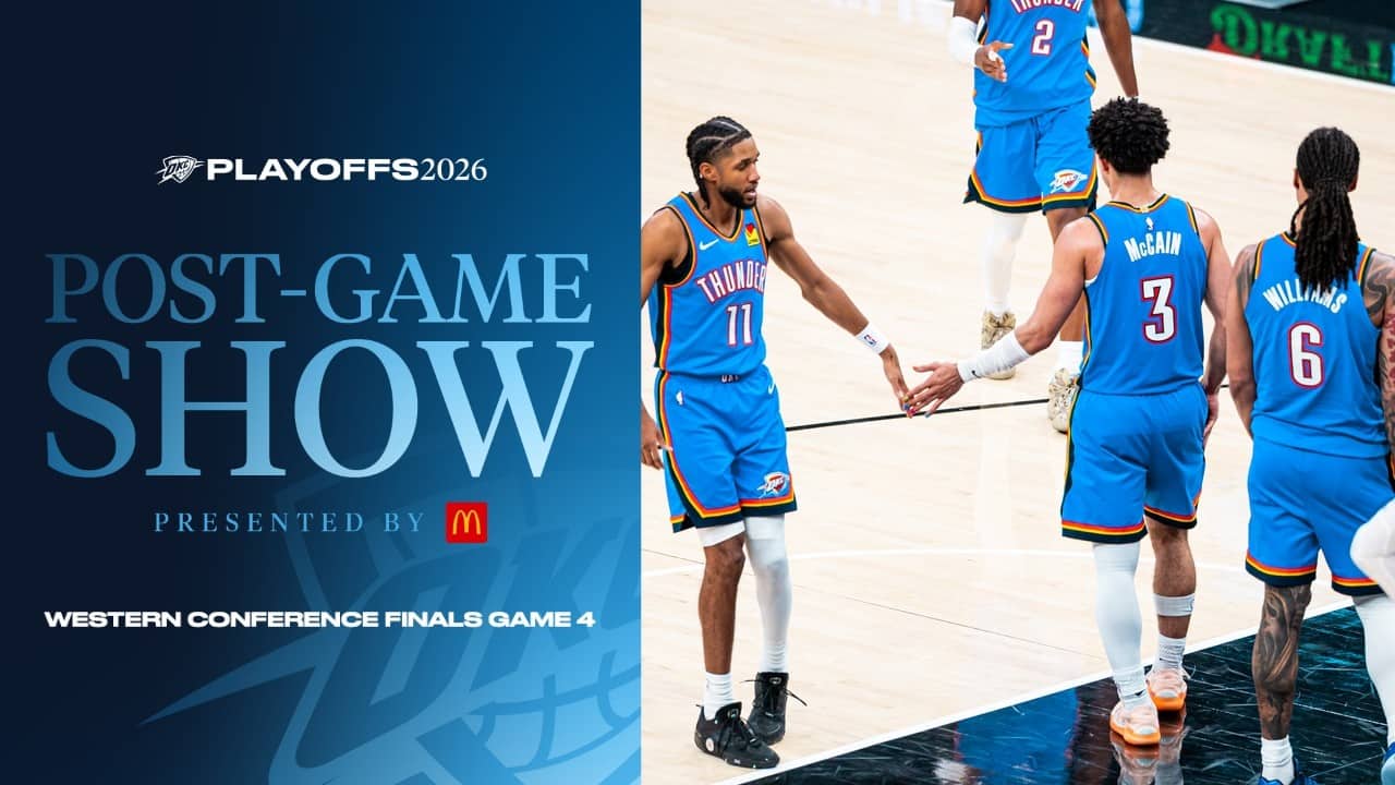2026 Playoff Post Game Show Presented by McDonald's | OKC at SAS | Western Conference Finals Game 4