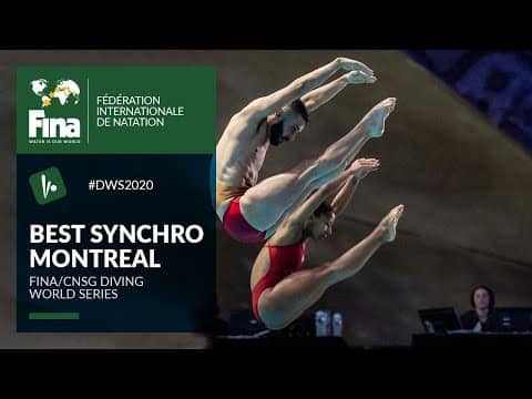 The best Synchro-Dives from Montreal | FINA/CNSG Diving World Series 2020