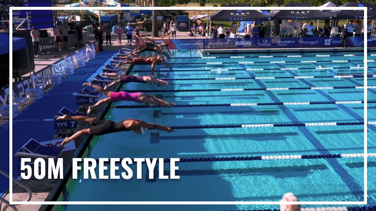 Wasick and Ruck Take Top Times in 50M Freestyle | 2026 TYR Pro Swim Series Sacramento