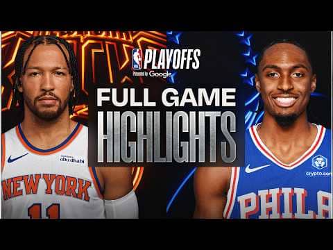#3 KNICKS at #7 76ERS | FULL GAME 3 HIGHLIGHTS | May 8, 2026